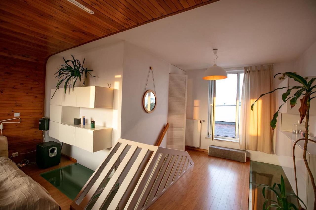 Dwupoziomowy, Rodzinny Apartament. Ochrona, Garaz. Warsaw Exterior photo