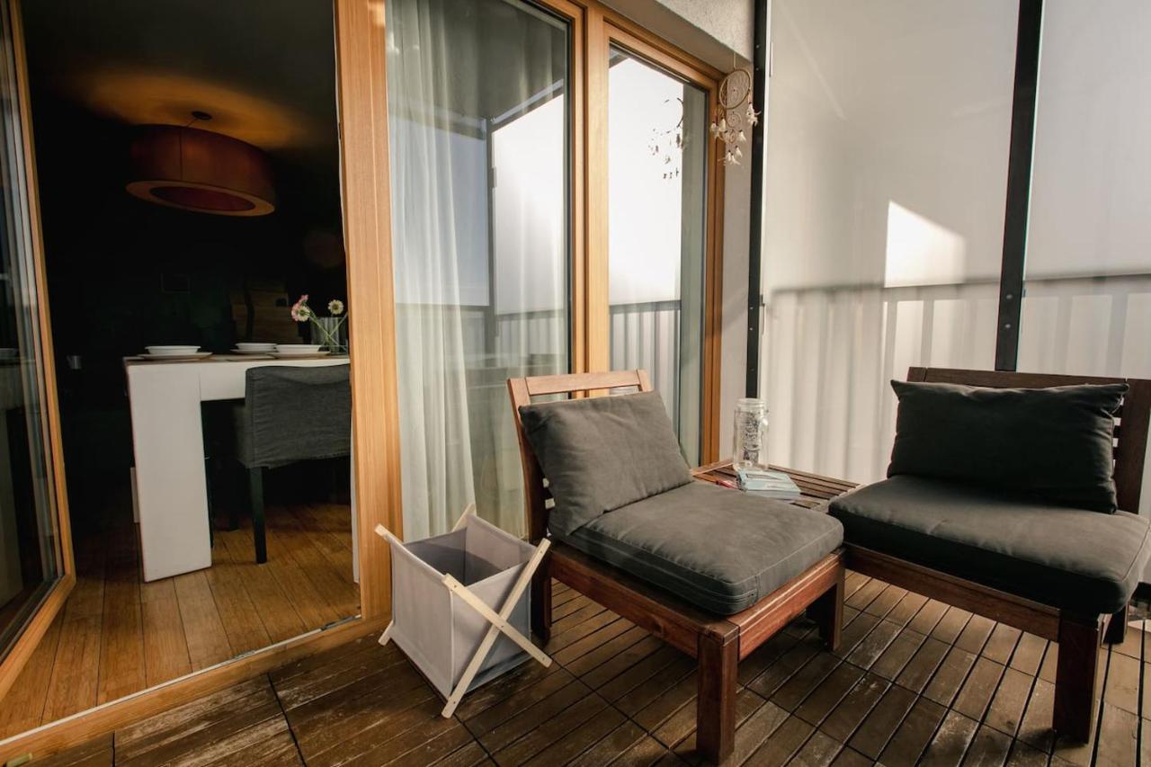 Dwupoziomowy, Rodzinny Apartament. Ochrona, Garaz. Warsaw Exterior photo