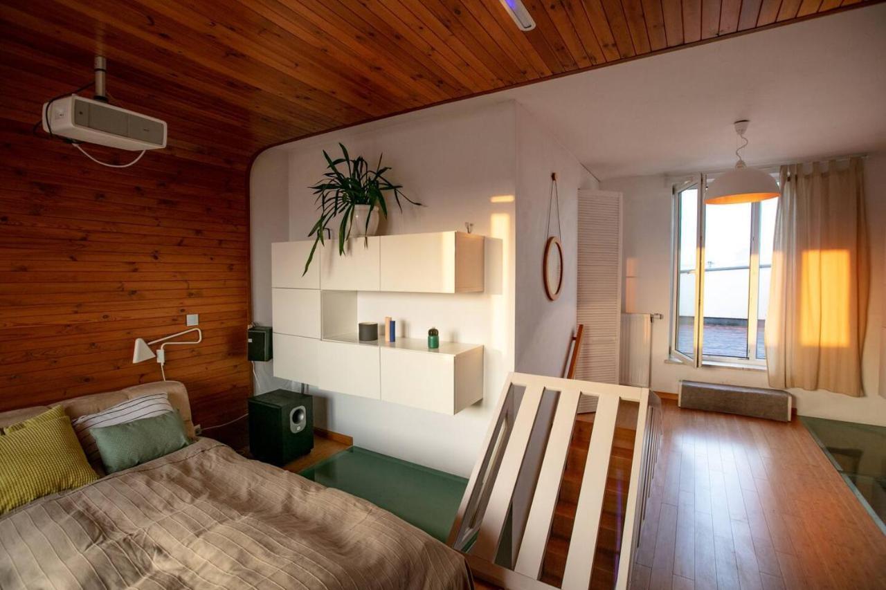 Dwupoziomowy, Rodzinny Apartament. Ochrona, Garaz. Warsaw Exterior photo